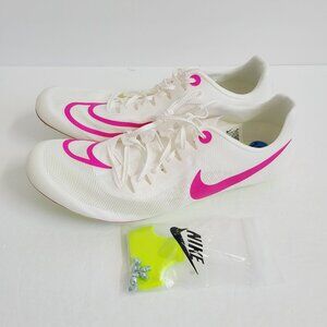NEW Nike Zoom Ja Fly 4 Track & Field Shoes WITH SPIKES DR2741-100 Size 11.5 Sail